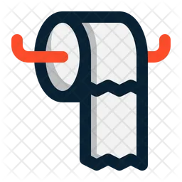 Toilet Paper  Icon