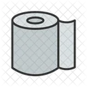 Toilet Paper Tissue Paper Hand Clean Icon