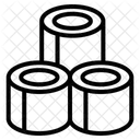Toilet Paper Tissue Paper Tissue Roll Icon