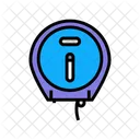 Toilet Paper Dispenser Icon