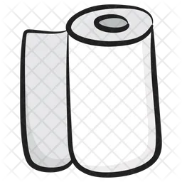 Toilet Paper Roll  Icon