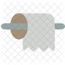 Toilet Paper Bathroom Icon