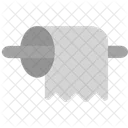 Toilet Paper Bathroom Icon