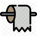 Toilet Paper Bathroom Icon