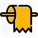 Toilet Paper Bathroom Icon