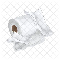 Toilet paper roll  Icon