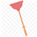 Toilet Plunger For Lavatory Cleaning Cleaning Tool Equipment Icon