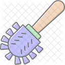 Toilet Scrubber Lineal Color Icon Icon