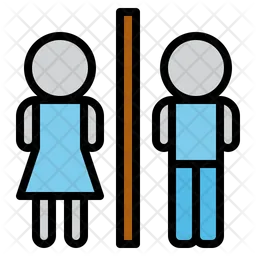 Toilet Sign  Icon