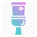 Toilette Badezimmer Toilette Symbol