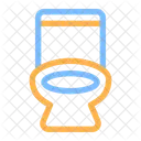 Toilette Badezimmer Toilette Symbol