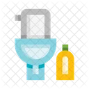 Toilette Kommode Waschraum Icon