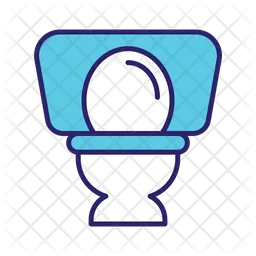 Toilettes  Icône