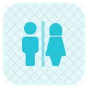 Toilettes  Icône