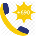 Tokelau Country International Code Icon