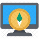 Cryptocurrency Token Coin Icon