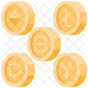 Token Krypto Digital Symbol