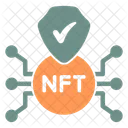 Token De Seguridad Nft Token Icono