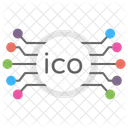 Ico Token Criptografia Ícone