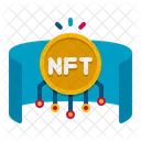 Token no fungible nft  Icono