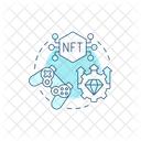 Nft Tokenisation Digital Icon