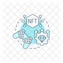 Nft Tokenizacao Digital Ícone