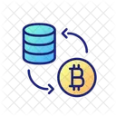 Tokenization Blockchain Data Icon