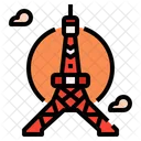 Tokio Turm Japan Symbol