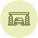 Toll Plaza Pentaglow Icon