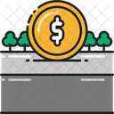 Toll Road Toll Booth Parking Booth Icon