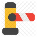 Toll Road Barrier Stop Icon