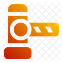 Toll Road Barrier Stop Icon