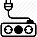 Tomada De Energia Plugue De Alimentacao Carregamento Ícone