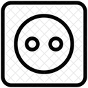 Tomada Eletrica Plugue De Alimentacao Interruptor Eletrico Ícone