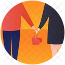 Tomados De La Mano Relacion Amigos Icon