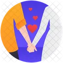 Tomados De La Mano Relacion Amigos Icon