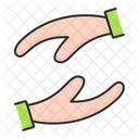 Tomados de la mano  Icono