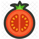 Tomate Scheibe Gemuse Symbol