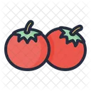 Tomate Verdura Saludable Icon