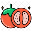 Tomate Comida Vegetariano Icon