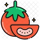 Tomate Vegetariano Saludable Icon