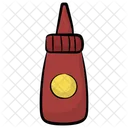 Ketchupflasche Tomatensosse Tomatenmark Symbol