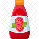 Tomaten Ketchup Sosse Symbol