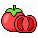 Tomates Tomate Rebanada Icono