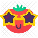 Tomato Emoji Funny Icon