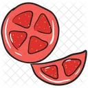 Tomato Tomato Slice Facial Tomato Icon