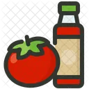 Tomato Sauce Ketchup Icon