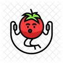 Tomato Fruit Fitness Icon