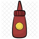 Ketchup Bottle Tomato Sauce Tomato Paste Icon