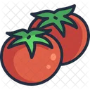 Tomatoes Food Healthy Icon